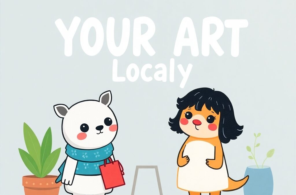 How to Sell Art Locally